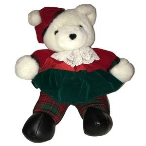 Vintage TB Trading Holiday Christmas Teddy Bear